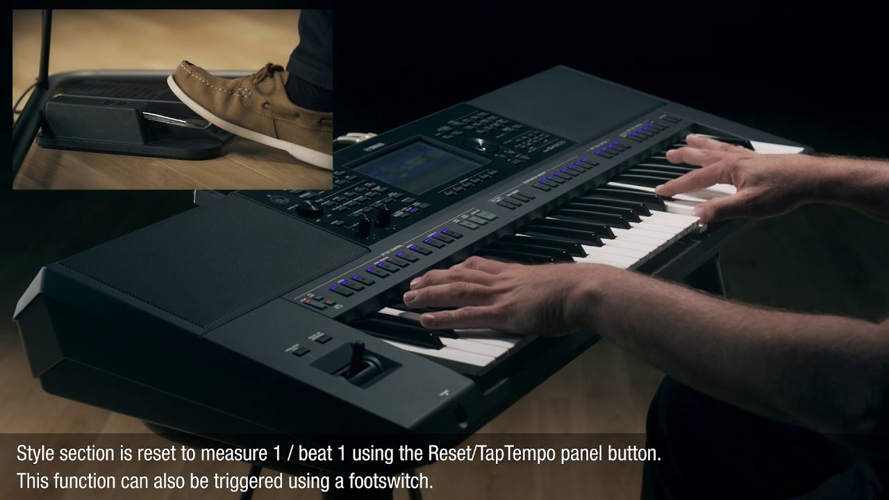 PSR-SX SERIES - STYLE SECTION RESET