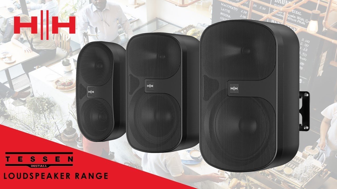 HH Electronics - Tessen Installation TNi-W4, TNi-W6, TNi-W8 Wall Mount Loudspeaker Range Overview