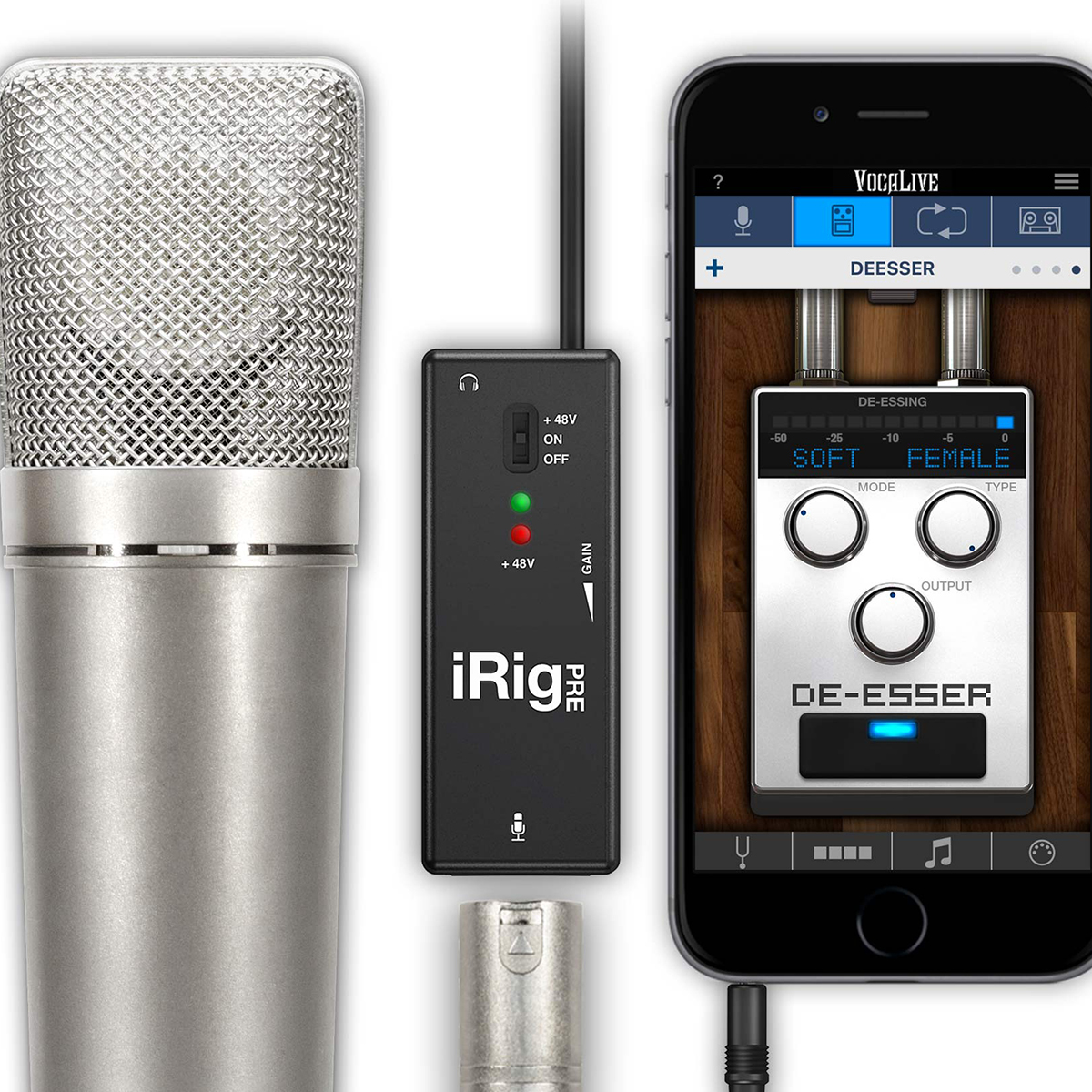 Cómo conectar un micrófono profesional a tu teléfono Android o iOS (iPhone)