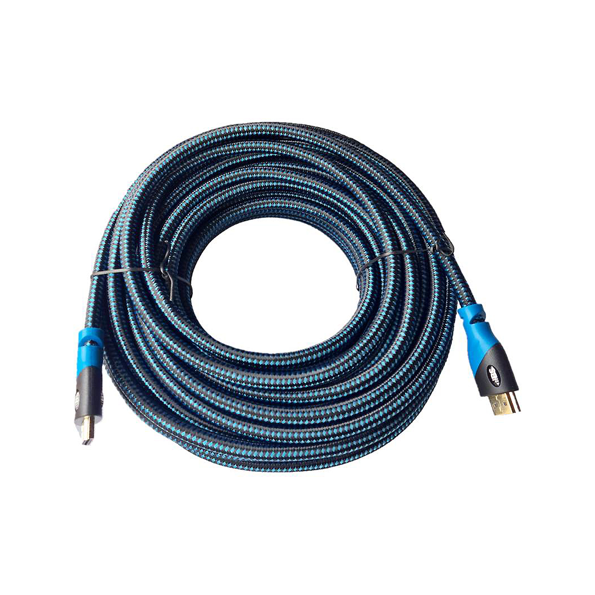 Cable Hdmi A Hdmi 15 Metros 1080p Full Hd Ficha Oro – Microhard Azul