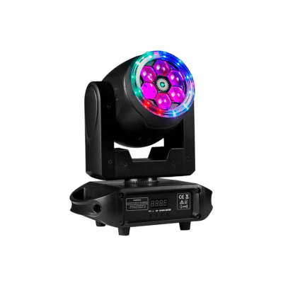 Cabeza Móvil Beam 150W Aro Led | Eurolite Euro-MH96