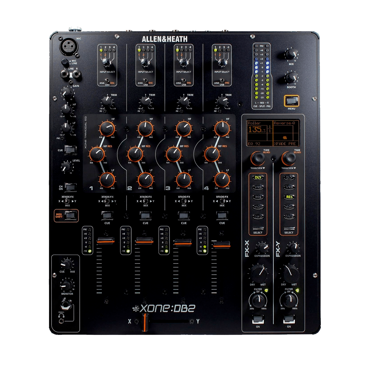 Mezclador DJ Xone DB2 X Allen Heath - Ditronics Ecuador 1