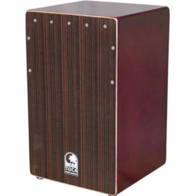 Toca TCAJWH-M | Cajón Workhorse con Bass Reflex y Acabado Caoba