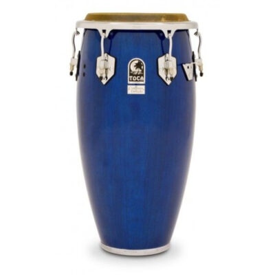 Toca 4611-3/4BW Custom Deluxe | Conga de Madera de 11 3/4" Blue Wood