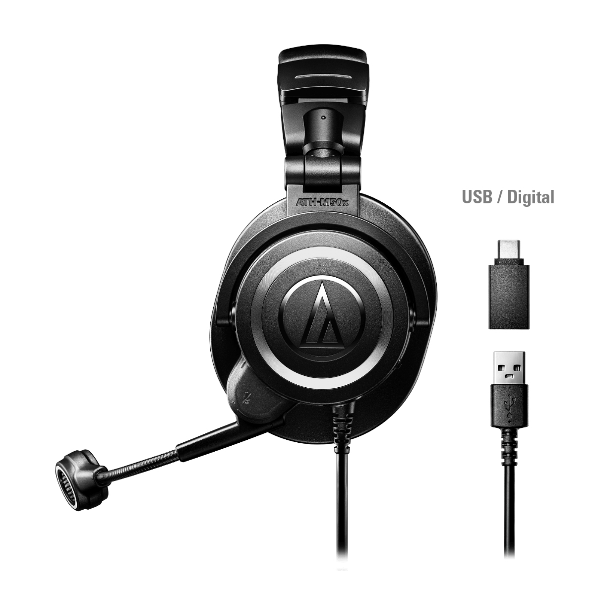 AUDIOTECHNICA ATH M50XSTS AURICULARES DE TRANSMISIÓN STREAMSET – Ditronics Ecuador 6