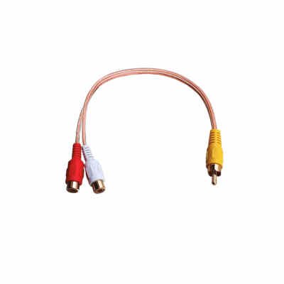 C13419 Besser Sound | Jack 2 RCA H a 1 RCA Plug M