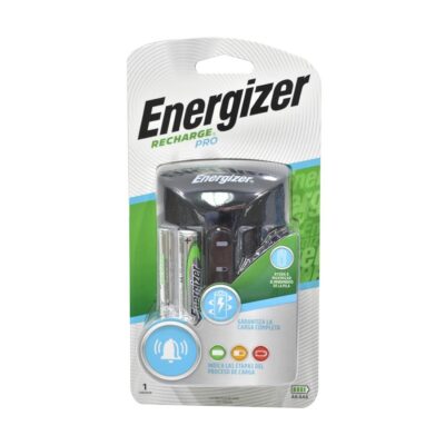 Energizer CHPRO | Cargador de Pila AA/AAA + 2 Pilas