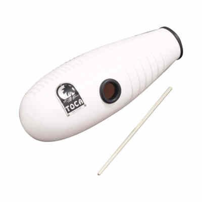 LP T2526W Toca | Guiro de Fibra de vidrio Blanco + Raspador