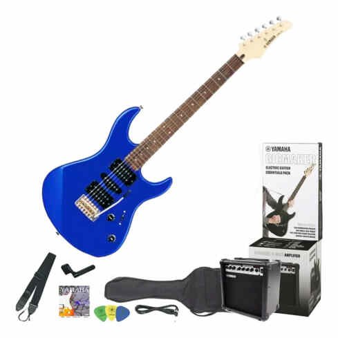 Guitarra Electrica Yamaha ERG-121GPII AZUL - Ditronics Ecuador 1
