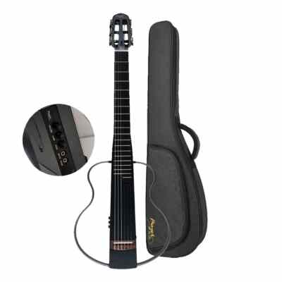 Mayer CS-300 BK | Guitarra Electroacústica Silent