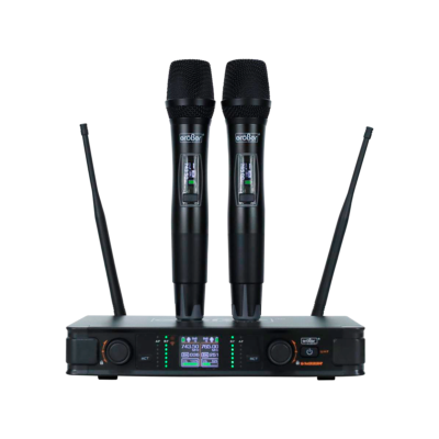 Grober WM333R | Micrófono Inalámbrico Doble