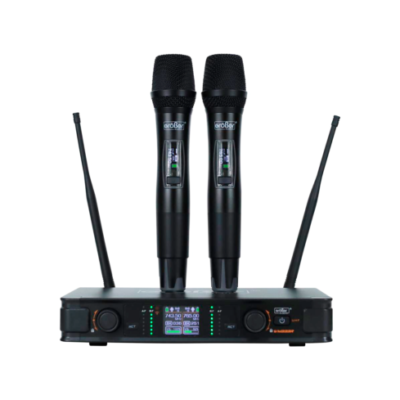 Grober WM333R | Micrófono Inalámbrico Doble