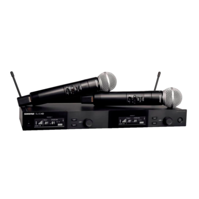 Shure SLXD24D/SM58 | Micrófono Inalámbrico Profesional