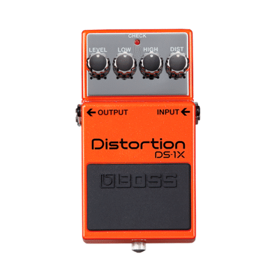 BOSS DS-1X | Pedal de distorsión efecto de Guitarra