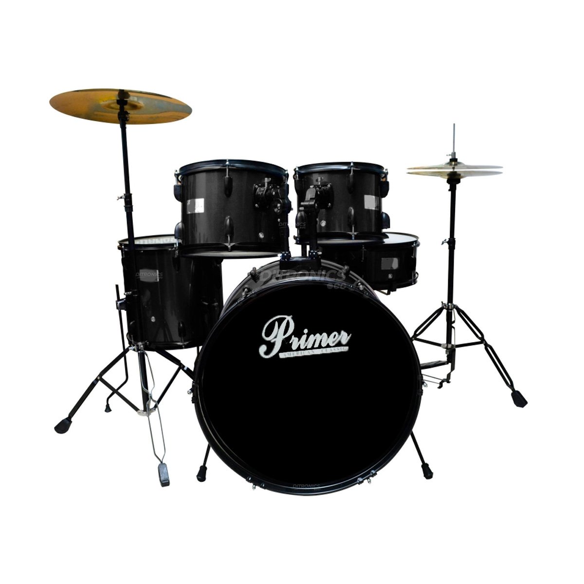 Primer BP-20 Black/PDS | Bateria Acústica Negra