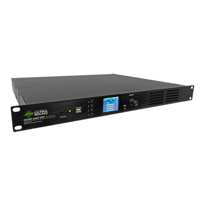 Ultra Sound Quad AMP DSP 4X200W | Amplificador con Procesador